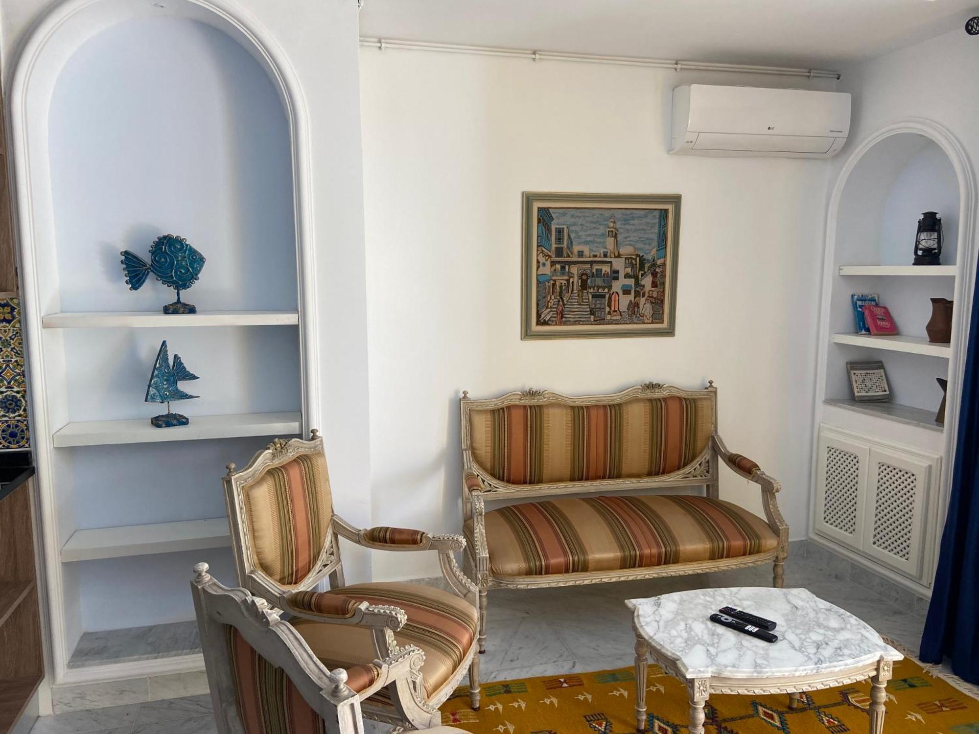 Marsa - Sidi Bousaid Lovely Authentic Apartment La Marsa Eksteriør bilde